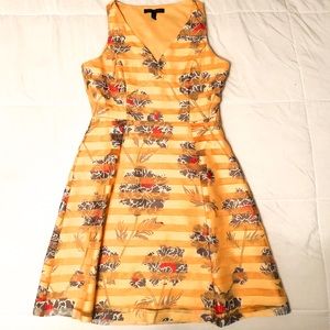 Yellow Floral Dress
